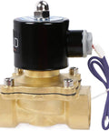 Brass NPT Electric Solenoid Valve 12V DC Normally Closed With Viton Seal 1 Inch Industrial Grade built to last