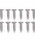 Twelve screws for Quiet Close 103 Degree Cabinet Hinges With Easy Install for aluminum frame, silent spring mechanism, no slam.