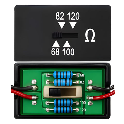 VCM Muzzler Harness With Adjustable Dial Resistance No Resistor Swap Needed For 3 5L V6 Engines Compatible With Honda Odyssey 2007 And Up Pilot 2009 And Up Accord 2008 And Up Ridgeline 2007 And Up Acura 2013 And Up Plug And Play 30cm Kit, featuring adjustab