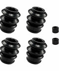 4Pcs Rubber Brake Caliper Pin Bushing Kit With Slide Pin Boots And Sealing Ring Replacement for Honda Chevrolet Acura Pontiac