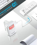 Rechargeable 16 Color Motion Sensor LED Toilet Night Light 2 Pack With 5 Stage Dimmer IP67 Waterproof Light Detection USB Charging