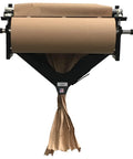 Heavy Duty 24 Inch Kraft Paper Crumpler Machine with crumpled paper output, solid steel frame for ecommerce packing.