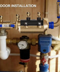 Installed Detachable Pressure Vessel Low Maintenance Backflow Preventer With Double Check Valve Assembly for preventing backpressure