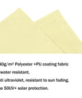 Tough As Nails Patio Awning Replacement Fabric Cloth 12x10 Foot Sun Shade Material Polyester With PU Coating Waterproof UV
