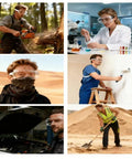 Different professionals using OTG Safety Goggles With Anti Fog, Scratch Resistant Wide View Lens, Lightweight Shield for various tasks.