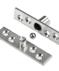 1 Pack 75mm To 150mm Door Pivot Hinge Stainless Steel Up And Down Location Shaft Heavy Duty 360 Degree Rotation Positive Axis 98.5mm For Doors And Gates, stainless steel hinge parts