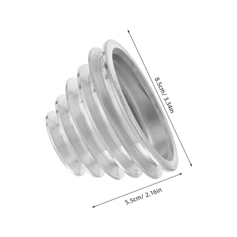 Aluminum Pagoda Pulley Wheel For Drill Press Multi Speed Transmission Pulley Replacement With 22mm Bore For Motor Shaft Systems In Home Workshops For DIY Projects And Upgrades, 8.5cm