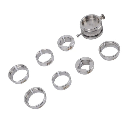 8 Piece Watch Movement Holder Kit With Main Support For 2824 2671 7750 2000 8500 3100 3135 Movements, Pro Grade Stainless Steel Construction
