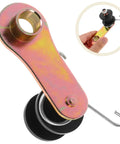 Get Your Off-Road Ride Rocking Hard With This Adjustable Metal Motorcycle Chain Tensioner Roller Guide Kit Perfect For Dirt Bikes Atv Sand Rails And Four Wheelers To Keep That Chain Tight And Boost Performance Big Time. Metal chain tensioner roller with black guide wheel