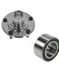 Front Wheel Hub Bearing Kit For Honda Civic 2012 2013 2014 2015 DX EX GX LX Left Or Right With Wheel Speed Sensor And DIY Friendly Installation Excludes Si And EXL 2.4L Models Warranty Included, showing metal components