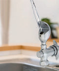 Heavy Duty 1/2 Inch Industrial Water Faucet Fountain Bubbler with chrome finish and steady water flow, perfect for parks and schools.