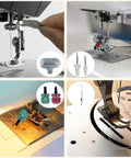 All In One Sewing Machine Cleaning Kit With Tweezers Double Headed Brush Tons Of Screwdrivers Seam Rippers Silicone Brushes