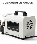 Professional Grade 220W Electric Scissors Sharpener That Crushes Dull Blades And Delivers Razor Sharp Results For Tailors And Seamstress Pros Seeking A Steady Workhorse To Keep Their Tools Sickly Sharp Daily with a comfortable handle.