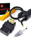Igniter CDI Box Ignition Coil Spark Plug Kit For Honda TRX400EX Sportrax 1999 Through 2004 2x4 ATV Replacement Parts