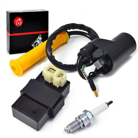 Igniter CDI Box Ignition Coil Spark Plug Kit For Honda TRX400EX Sportrax 1999 Through 2004 2x4 ATV Replacement Parts