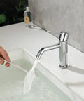 Single Hole Chrome Bathroom Faucet With One Handle For Sink Drip Free Stainless Steel Fixture Pop Up Drain Assembly And Supply Lines Easy Install Premium Cartridge Built To Last With Smooth Operation