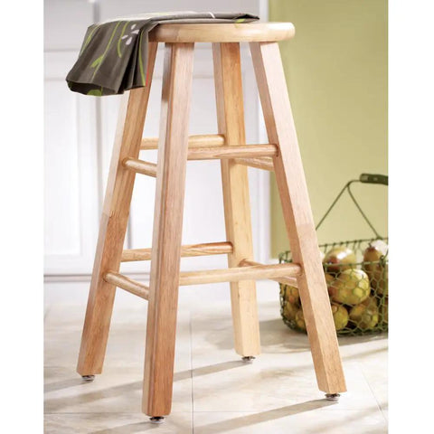 Wooden stool with One Inch Round Nail On Swivel Felt Furniture Sliders For Straight Or Angled Wooden Legs Set Of Four Brass Finish Floor Protectors