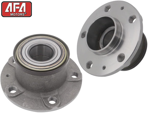 Rear Wheel Bearing Hub Assembly For Ram ProMaster 1500 2500 3500 Low Runout 2 Piece Kit With Quad Lip Seal Rust And Water Resistant Coating Fits 2014-2020 ProMaster Vans For Smooth Turns And Quiet Rides front view