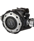 MTX RC Scuba Regulator with Smooth Breathing, Beast Mode Reliability, and advanced pneumatic design close-up view from angle