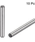 One Eighth Inch By One Inch Dowel Pins, Heat Treated High Alloy Steel For Extra Hardness, Bright Finish, Precise Alignment, Anti Rust And Corrosion Resistant, Machinist Grade, Built Tough, 10 Pack