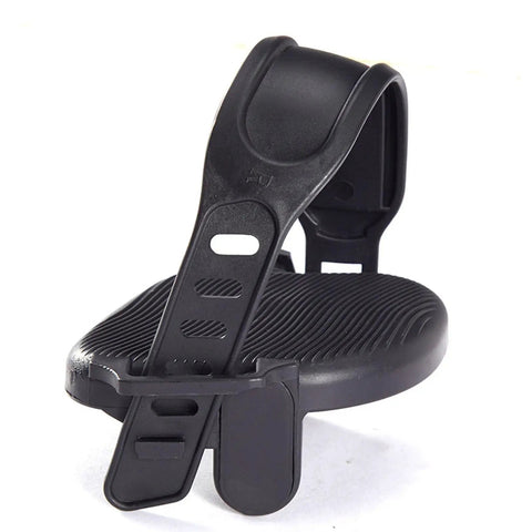 Non Slip Adjustable Straps Exercise Bike Pedals With 1/2-9/16 Inch Spindle 14mm Long Spindle Left And Right Marked Sealed Bearing