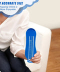 Two Pack Foot Measurement Kit For Accurate US Shoe Size Men Women Blue Includes Tape Measure Ring Sizer Small Ruler And Easy To Read Foot Sizer For Home Use Family Friendly Sizing.