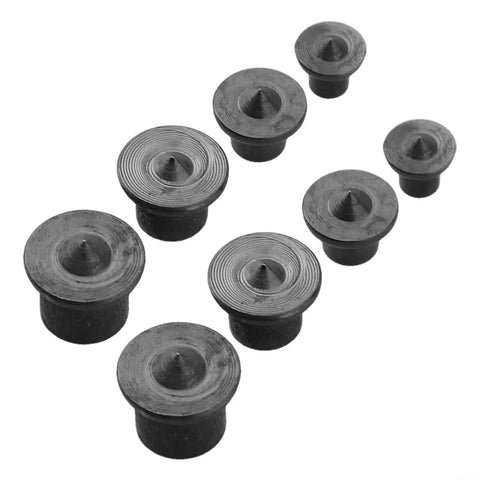 8 Piece Dowel Center Point Set Pro Grade With 6mm 8mm 10mm 12mm Steel Markers For Precise Hole Location In Lumber Tenon Center Alignment Woodworking Drill Markers For Accurate Joint Setup