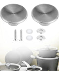 Stainless Steel Pot Lid Knobs Replacement Kit 20 Pack Anti Rust Oven Handle Sets with screws and washers for cookware lids