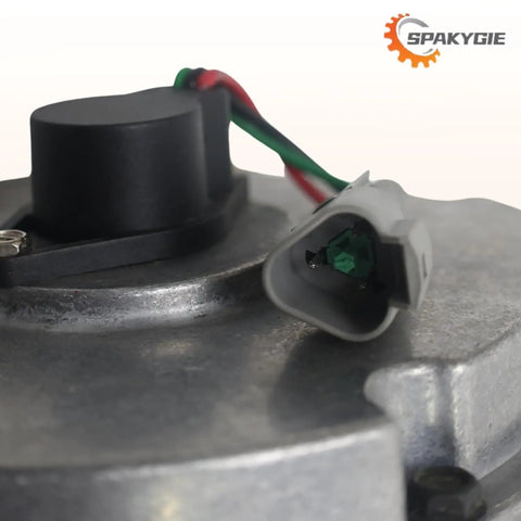 Close-up of 48V 3.7KW Golf Cart Starter Motor plug for Club Car Carryall IQ and I2 Excel XP-2067-S ZQS48-3.7-T-GN