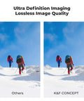 Comparison of image quality with and without Magnetic 1 Second Swap 77mm Circular Polarizing Filter for DSLR Cameras.