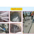 Heavy Duty Sewer Jetter Machine With High Pressure Hydro Jet System for industrial and municipal pipelines in action