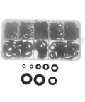 Heavy Duty Plastic Flat Washer Box Set With Assorted Spacers For Electrical Outlets And Mounting Hardware Black Insulating Washers for sizes