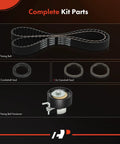 Engine Timing Belt Kit With Tensioner And Seals For Ford Fusion Escape Fiesta Transit Connect DOHC Turbocharged L4 1.5L 1.6L Fitment