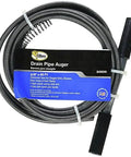 Drain Snake Hand Tool for Clogs with Easy Install and Grip Handle, Rust-Resistant High-Carbon Steel Wire in packaging