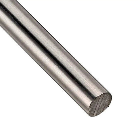 Close-up of Stainless Steel Round Rods 500mm Long 5mm Diameter Pack of 5 For DIY Fabrication Beefy Pro Grade Metal Shafts