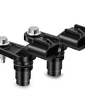 Two Camshaft Position Sensors Set For GM Rides Including Equinox Malibu Cobalt HHR Terrain Lacrosse Verano G5 G6 Solstice Saturn Ion Sky Vue 2131690 12577245 917720 Replacement Sensor black plug-in automotive parts