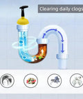 Real Heavy Duty Sink Plunger Paired With Three Flexible Drain Snakes To Knock Out Stubborn Clogs Fast Without Any Drama For Smooth Flow In Bathrooms Kitchens And Showers Solid Gear demonstrating effective clog removal.