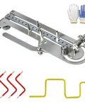 Precision Stainless Steel Wire Bender Tool For Electrical Panels And Breadboards Max 16.4Mm Cable Diameter with bending guides.