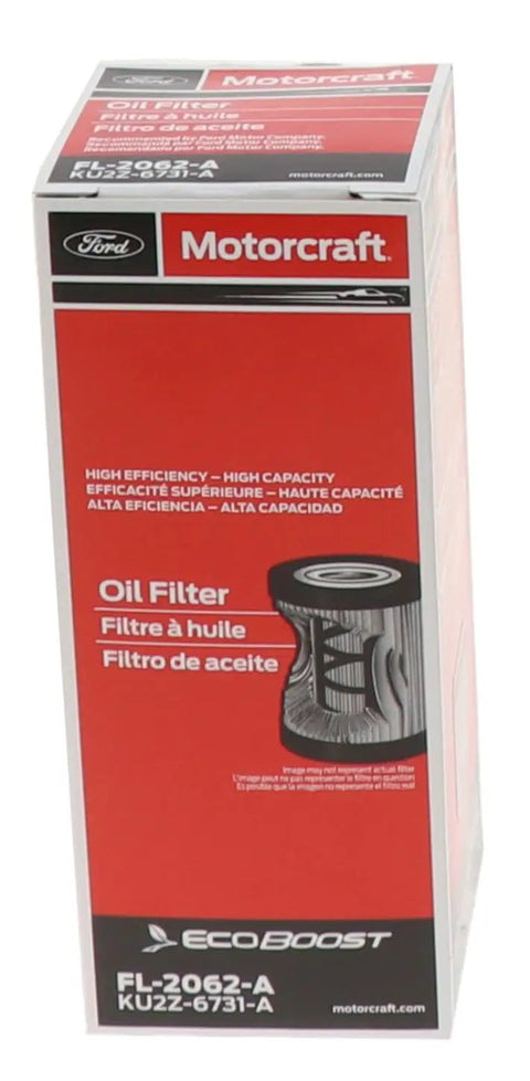 Box of FL2062A Oil Filter For Cars Trucks And SUVs High Efficiency Engine Filter Direct Fit Replacement