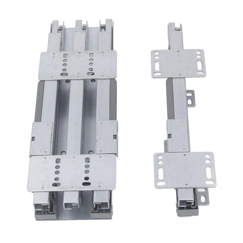 Heavy Duty 22 Inch Drawer Slides Full Extension Rails Made From Cold Rolled Steel With Galvanized Finish For Kitchen Cabinets, rust resistant slides