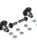 Steel 12T And 24T Pinion Gear And Differential Helical Gear Set For Front And Rear Axles Beefed Up For TRX4M Bronco Defender K10 F150 One Eighteen RC Crawler