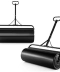 Tow Behind Lawn Roller With 30 Gallon Water Sand Fill For Tractor Push And Pull, Heavy Duty Rustproof Steel Frame