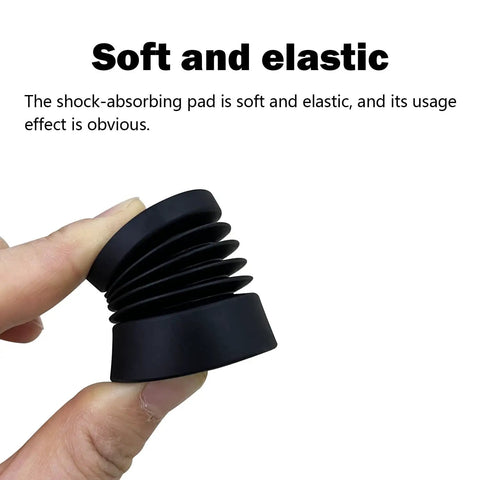 Shock Absorbing Foot Pads For Centauri 3D Printer, Anti Slip Silicone Rubber Feet Kit, Vibration Dampening Feet For Elegoo Centauri, 4-Pack, Durable Anti Vibration Pads For Quiet Printing