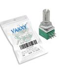 Dual Linear Rotary Potentiometers With 15mm Shaft Sealed Case For Precise Volume And Tone Control RK097N B5K 6 Pins 10 Pack