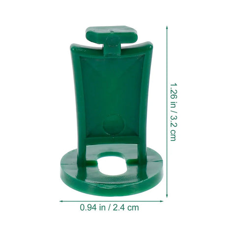 Aluminum Greenhouse Fixing Clips Pack For Quick Plant Hanger And Netting Securing In Garden Greenhouses No Fuss Insertion And Tightening Of Netting And Shading Durable Plastic Fittings For DIY Greenhouse Setup