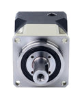 Badass Heavy Duty Planetary Gearbox Helical Gear Reducer Ratio 10 To 1 For 60mm Servo Motor with visible silver and black components.