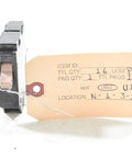 20 Amp 1 Pole Circuit Breaker CH120 With Heavy Duty Thermal Magnetic Trip And Quick Make Break Inverse Time Element UL Listed HACR Rated 120 Volt AC CSA Certified For NEMA Standards, side view