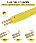 Get Your Ride Looking Crisp Again With This Legit Plastic Welding Kit Featuring Dope Rapid Heating Technology And Smooth Joint Repairs showing yellow welding tool with three angle options.