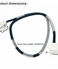 Washing Machine Vibration Balance Sensor EBD48922810 For LG Washer That Keeps Loads In Check With Smart Load Sensing Auto Balance System Reduces Noise And Vibration And Keeps Laundry Quiet. product dimensions cable 20.08 inch