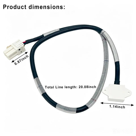 Washing Machine Vibration Balance Sensor EBD48922810 For LG Washer That Keeps Loads In Check With Smart Load Sensing Auto Balance System Reduces Noise And Vibration And Keeps Laundry Quiet. product dimensions cable 20.08 inch